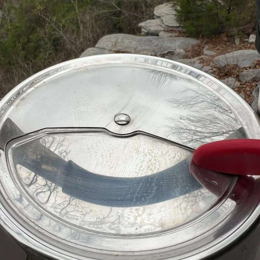 Michael Graves Design Easy-Fill 2.5qt Stainless Whistler Tea Kettle Pot - Picture 10 of 13